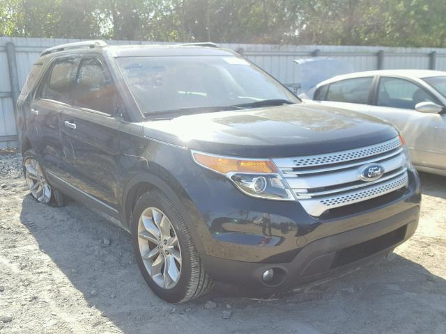 1FM5K7D88EGC20487 - 2014 FORD EXPLORER X BLACK photo 1