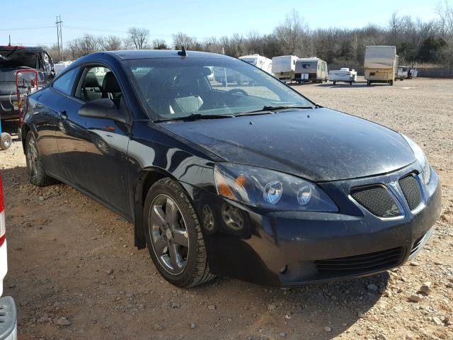 1G2ZH17N784149537 - 2008 PONTIAC G6 GT BLACK photo 1