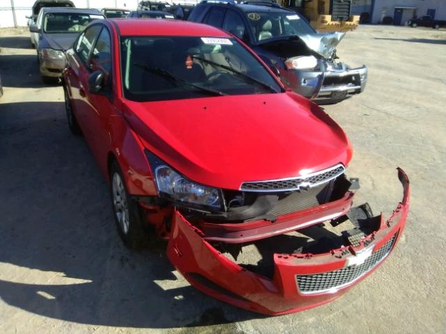 1G1PA5SH7E7391618 - 2014 CHEVROLET CRUZE LS RED photo 1