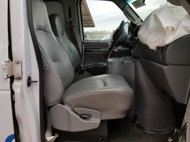 1FTNE14W38DA12367 - 2008 FORD ECONOLINE WHITE photo 5