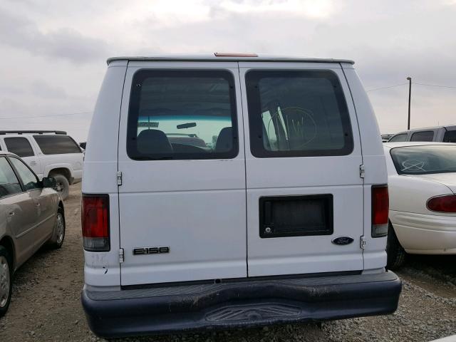 1FTNE14W38DA12367 - 2008 FORD ECONOLINE WHITE photo 9