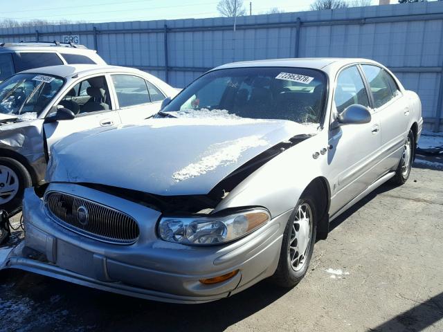 1G4HR54K744117912 - 2004 BUICK LESABRE LI GRAY photo 2