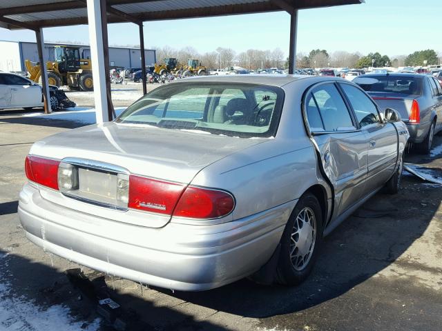 1G4HR54K744117912 - 2004 BUICK LESABRE LI GRAY photo 4