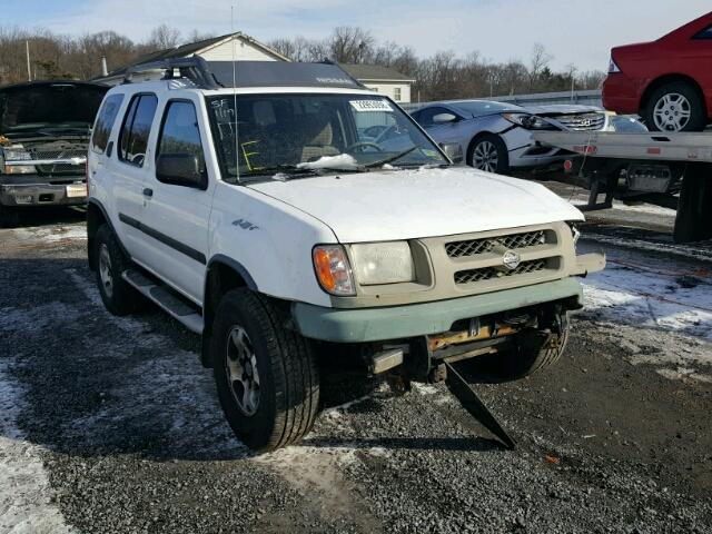 5N1ED28T2YC546373 - 2000 NISSAN XTERRA XE WHITE photo 1