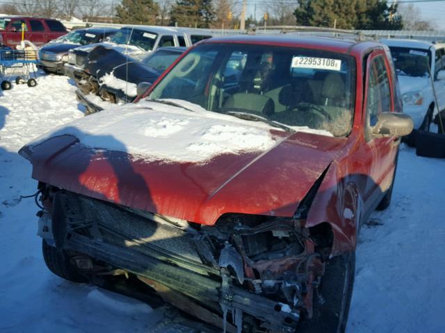 1FMYU02Z96KC26582 - 2006 FORD ESCAPE XLS ORANGE photo 2