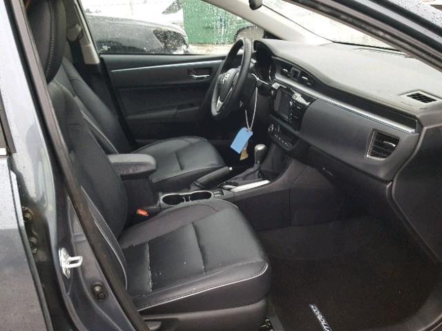 2T1BPRHE9FC401697 - 2015 TOYOTA COROLLA EC 灰色 照片 5