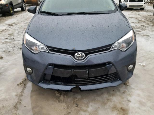 2T1BPRHE9FC401697 - 2015 TOYOTA COROLLA EC 灰色 照片 9