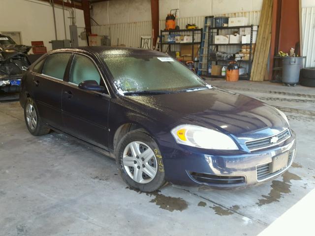 2G1WB58K179403842 - 2007 CHEVROLET IMPALA LS BLUE photo 1