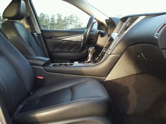 JN1BV7AP3EM684561 - 2014 INFINITI Q50 BASE Plata foto 5