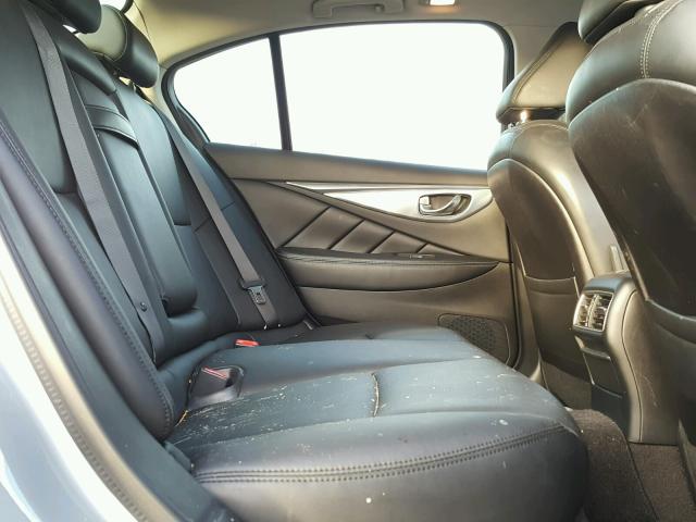 JN1BV7AP3EM684561 - 2014 INFINITI Q50 BASE Plata foto 6