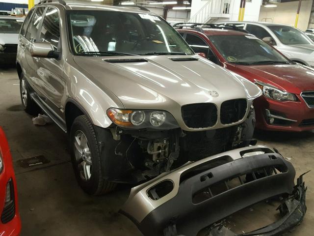 5UXFA13594LU38345 - 2004 BMW X5 3.0I TAN photo 1