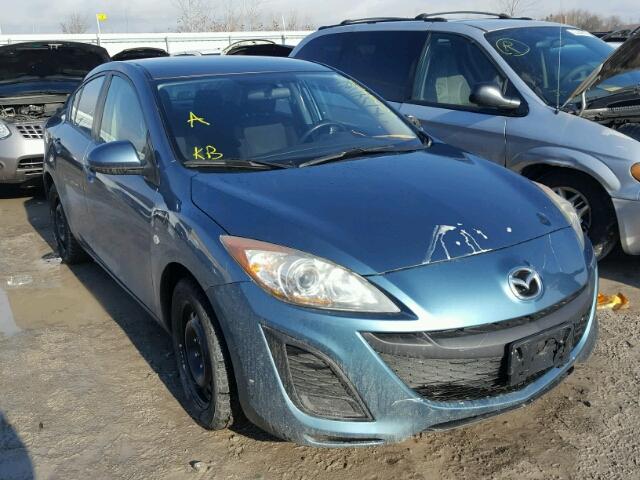 JM1BL1SF3A1252957 - 2010 MAZDA 3 I BLUE photo 1