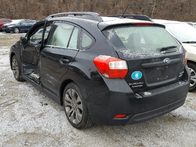 JF1GPAL66E8302844 - 2014 SUBARU IMPREZA SP BLACK photo 3