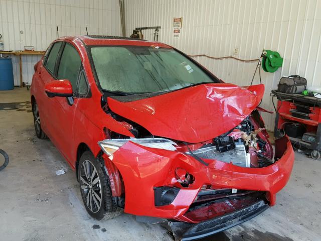 3HGGK5H84FM741923 - 2015 HONDA FIT EX RED photo 1