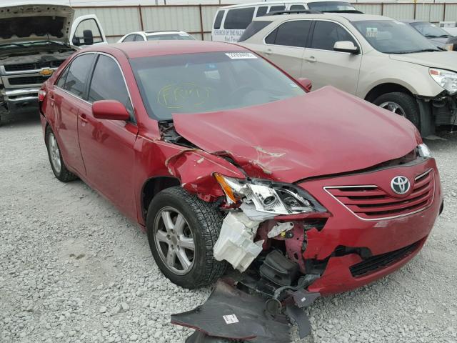 JTNBE46K273083848 - 2007 TOYOTA CAMRY NEW RED photo 1