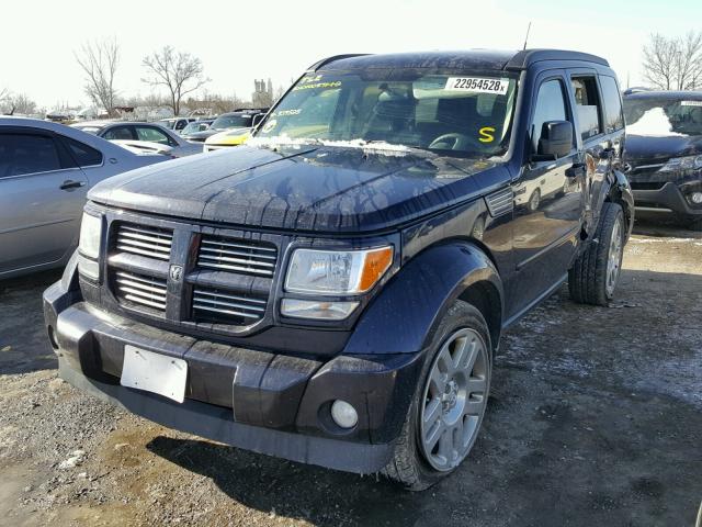 1D4PU4GK6BW537525 - 2011 DODGE NITRO HEAT BLUE photo 2