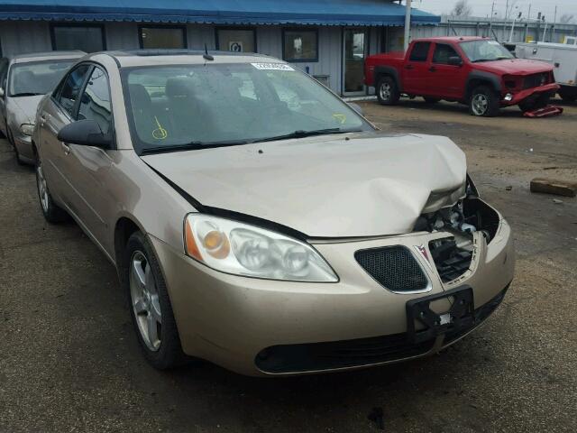 1G2ZG57N384112267 - 2008 PONTIAC G6 BASE GOLD photo 1