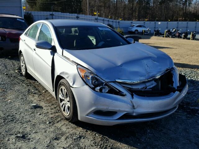 5NPEB4AC7CH335151 - 2012 HYUNDAI SONATA GLS SILVER photo 1