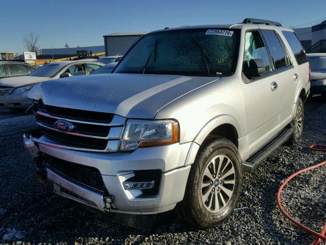 1FMJU1HT4FEF05267 - 2015 FORD EXPEDITION SILVER photo 2