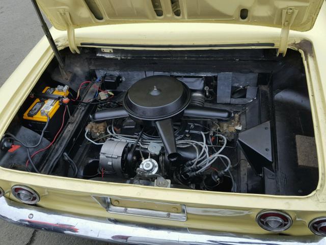 40927W144401 - 1964 CHEVROLET CORVAIR YELLOW photo 7