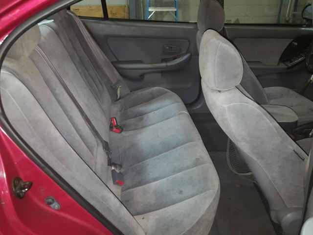 KMHDN46DX6U296341 - 2006 HYUNDAI ELANTRA GL RED photo 6