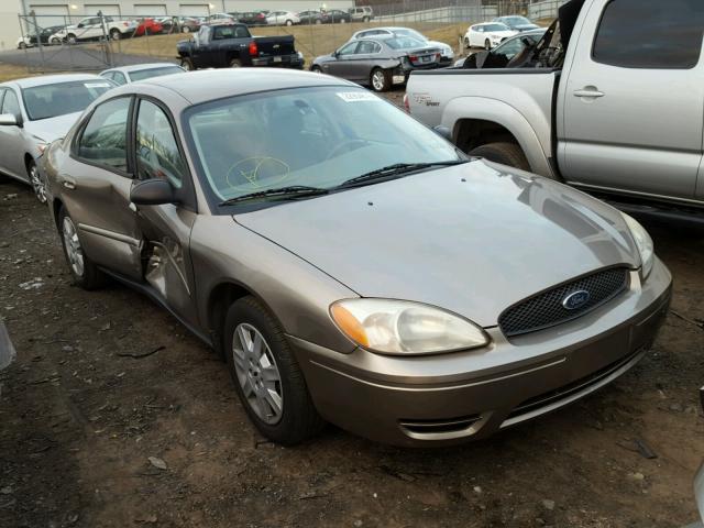 1FAHP53U27A213763 - 2007 FORD TAURUS SE BEIGE photo 1