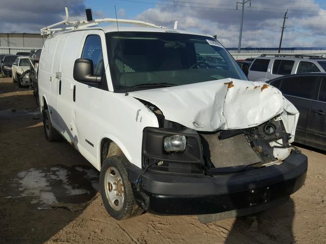 1GTGG25V561142390 - 2006 GMC SAVANA G25 WHITE photo 1