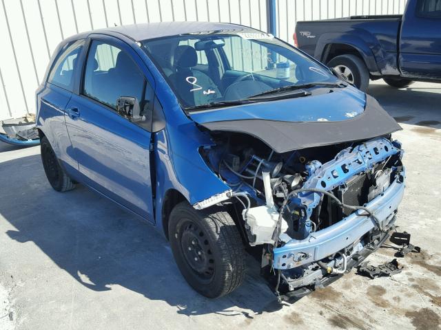 JTDJT923375112912 - 2007 TOYOTA YARIS BLUE photo 1