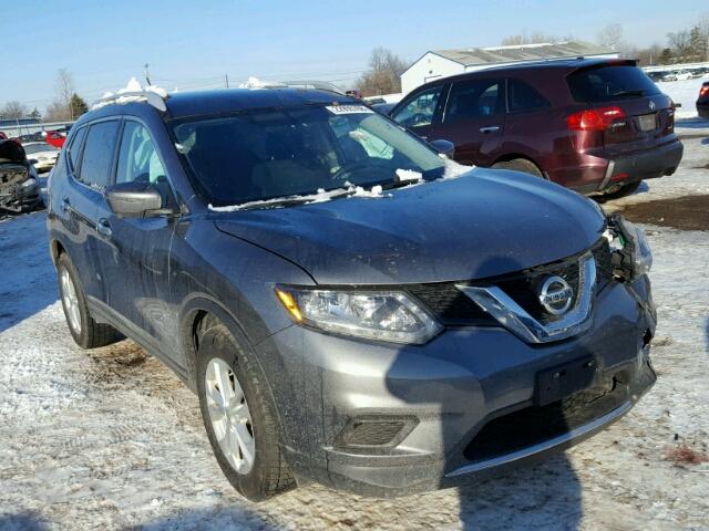 5N1AT2MT9GC790303 - 2016 NISSAN ROGUE S GRAY photo 1