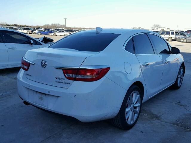 1G4PS5SK8F4168342 - 2015 BUICK VERANO WHITE photo 4