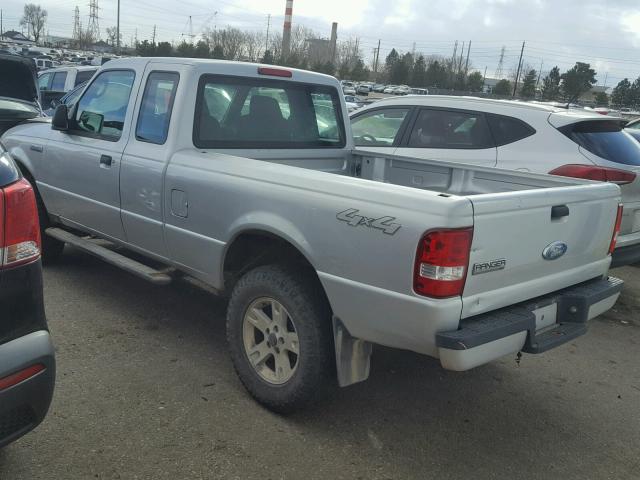 1FTYR15E06PA94058 - 2006 FORD RANGER SUP SILVER photo 3