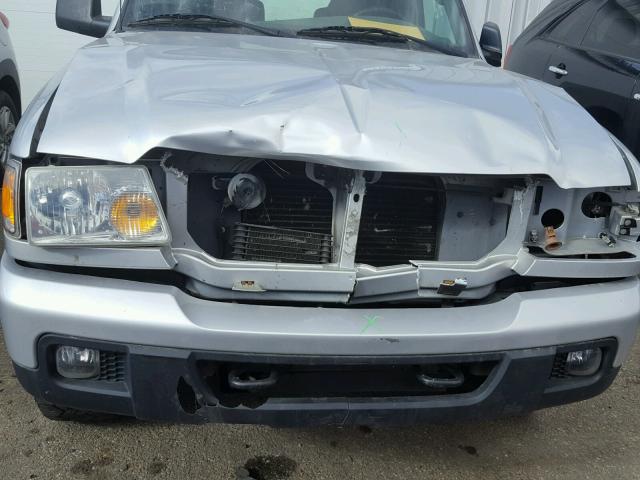 1FTYR15E06PA94058 - 2006 FORD RANGER SUP SILVER photo 9