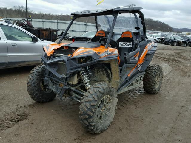 3NSVDE921GF460452 - 2016 POLARIS RZR XP TUR ORANGE photo 2