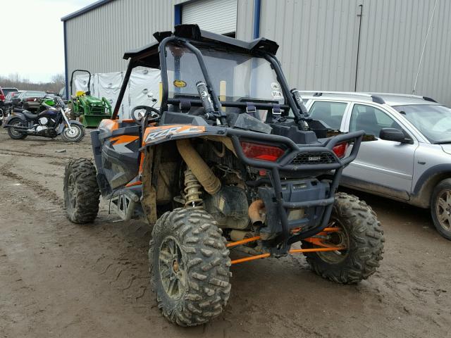 3NSVDE921GF460452 - 2016 POLARIS RZR XP TUR ORANGE photo 3