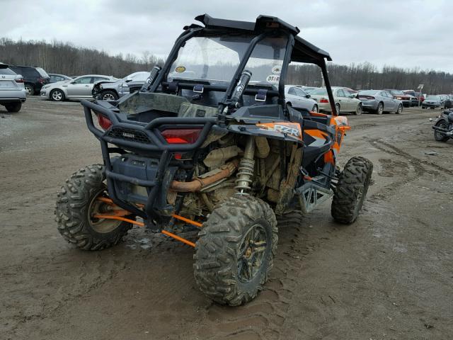 3NSVDE921GF460452 - 2016 POLARIS RZR XP TUR ORANGE photo 4