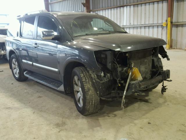 5N1BA0ND3AN620410 - 2010 NISSAN ARMADA SE GRAY photo 1