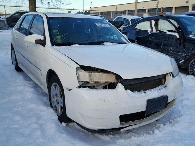 1G1ZT63836F224350 - 2006 CHEVROLET MALIBU MAX WHITE photo 1