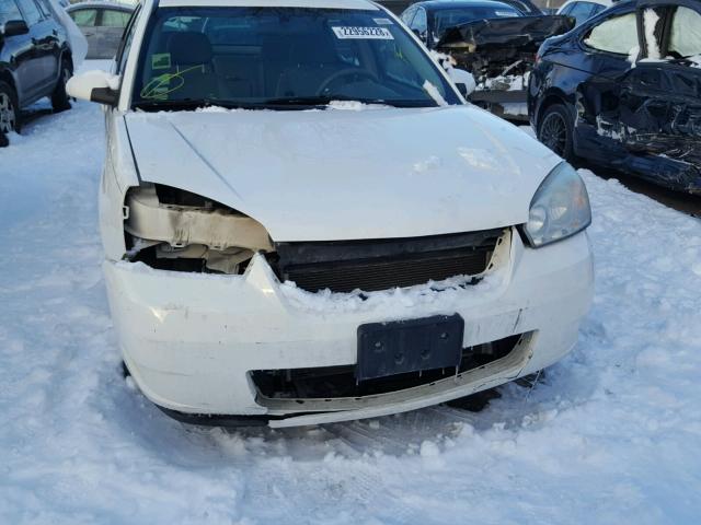 1G1ZT63836F224350 - 2006 CHEVROLET MALIBU MAX WHITE photo 9