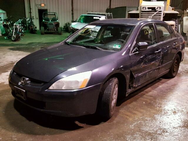 1HGCM55495A196596 - 2005 HONDA ACCORD LX GRAY photo 2