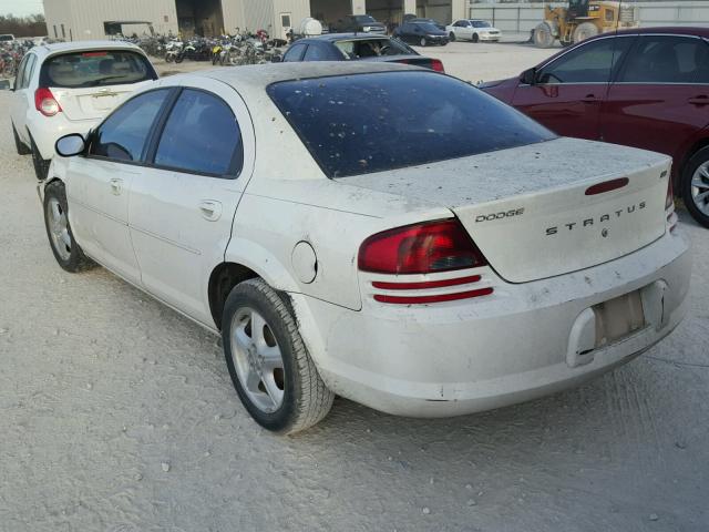 1B3EL46X85N507782 - 2005 DODGE STRATUS SX WHITE photo 3