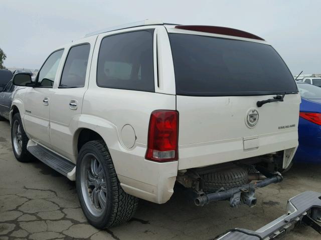 1GYEK63N62R308468 - 2002 CADILLAC ESCALADE L WHITE photo 3