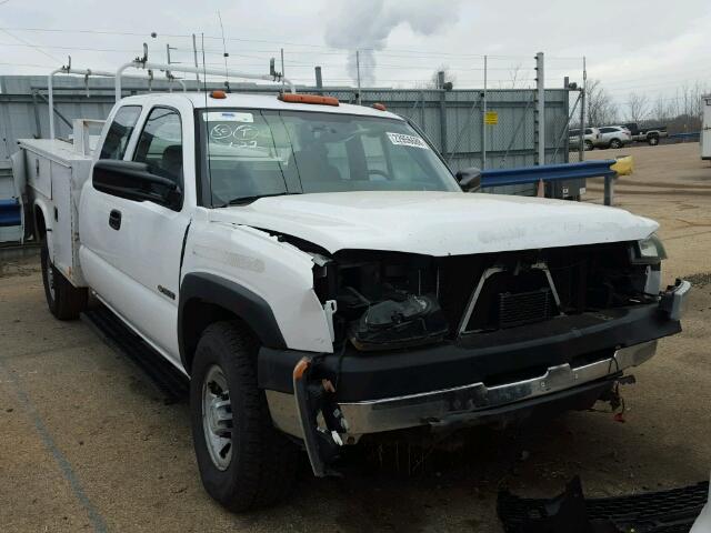 1GBHK39U06E256675 - 2006 CHEVROLET SILVERADO WHITE photo 1