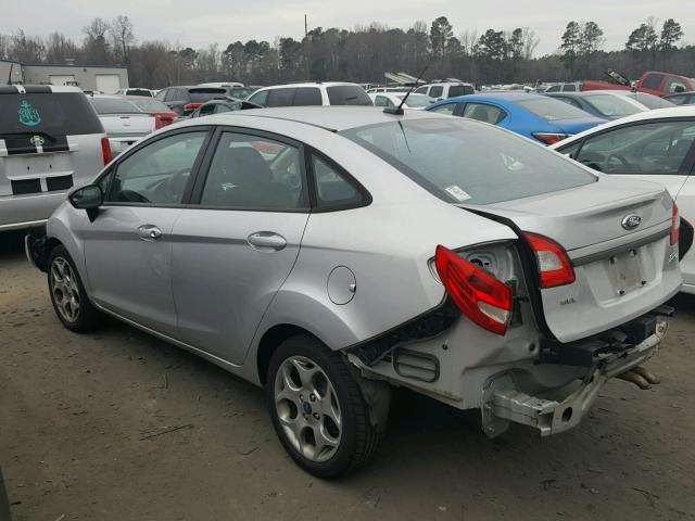 3FADP4CJXBM219594 - 2011 FORD FIESTA SEL GRAY photo 3