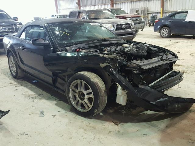 1ZVFT85H175202404 - 2007 FORD MUSTANG GT BLACK photo 1