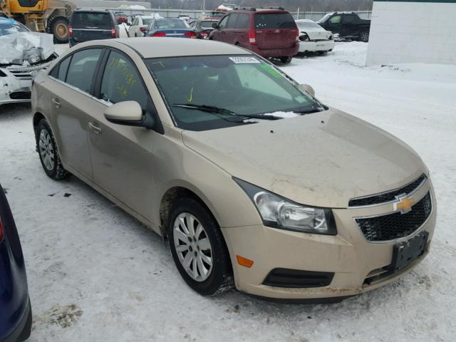 1G1PF5S9XB7170083 - 2011 CHEVROLET CRUZE LT TAN photo 1