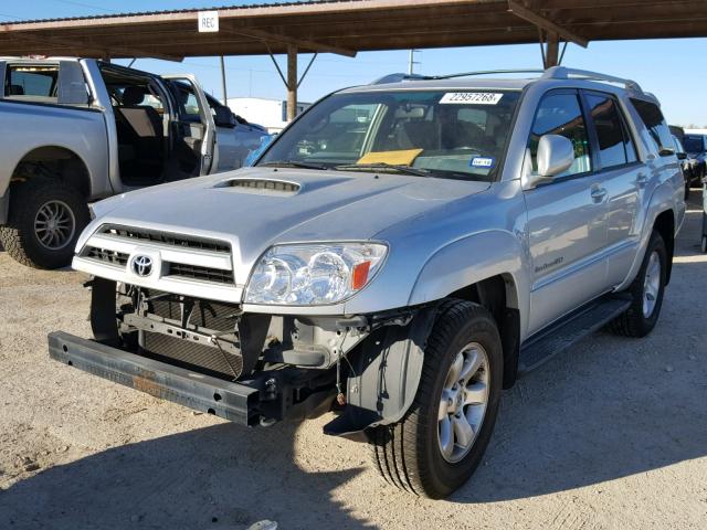 JTEBU14RX40055066 - 2004 TOYOTA 4RUNNER SR SILVER photo 2