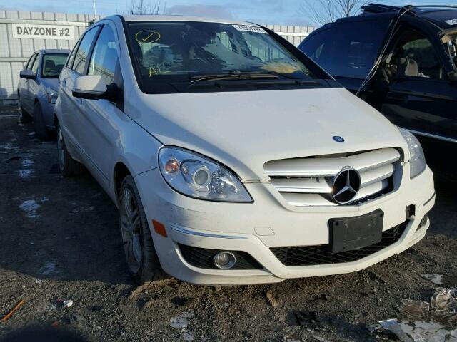 WDDFH3DBXBJ668441 - 2011 MERCEDES-BENZ B200 WHITE photo 1