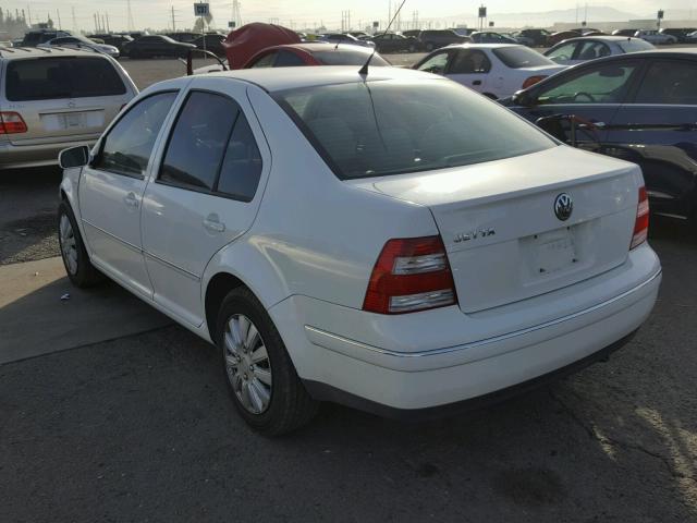 3VWRK69M14M089443 - 2004 VOLKSWAGEN JETTA GL WHITE photo 3