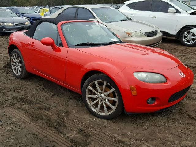 JM1NC25F160117052 - 2006 MAZDA MX-5 MIATA RED photo 1