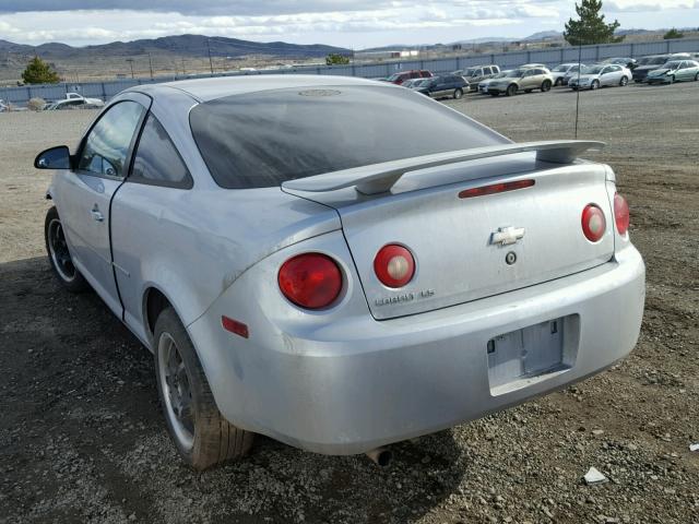 1G1AK15F167851590 - 2006 CHEVROLET COBALT LS SILVER photo 3